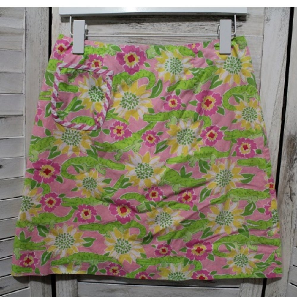 Lilly Pulitzer Gator skirt (841)🦄